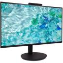 Acer LCD monitor CB242Y D6bmiprcx, 24", FHD, 120 Hz, 1 ms, 1920 x 1080, 250 cd/m&sup2;, must, VESA 100 x 100, veebikaamera