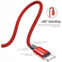 Baseus Yiven Lightning Cable CALYW-A09, 180 cm, 2A, USB-A į Lightning, patvarus, audiniu pintas