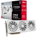 Asus Videokaart PRIME-RX9070XT-O16G-WH 16GB GDDR6, 2460 MHz, 256 bit, PCIe 5.0, 3 ventilaatorit, 7680 x 4320