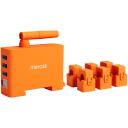 Meross EM06P-EU viedtīkls enerģijas monitors, 6 kanāli, 150 A, Wi-Fi, Bluetooth, DIN sliedes montāža