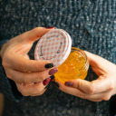 Крышка Twist off Ø 66 BROWIN 136305, графика сетки, 10 шт