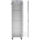 Lanberg Rack kapp 19" vabalt seisv 42U/600x800, FF01-6842-12SL, RAL 7035, 4 vertikaalset paigaldusrauda