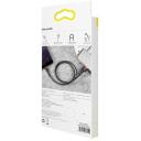 Baseus Laidas CALKLF-B19, 100cm, 2.4A, Lightning, USB 2.0, juodas, raudonas
