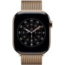 Apple 46mm Kuld Milanese Rihm - S/M MGJ44ZM/A, S/M (sobib randmele 130-180 mm), PVD katte, 1 tk.