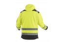 Augstas redzamības jaka HOGERT HT5K257-3XL, dzeltana, 3-XL ūdensizturīga