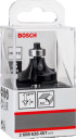 Profilfrēze  6 mm R9,5 mm,D31,8 mm, L16,2, Rokas frēzēm, malu frēzēm NOAPAĻO&Scaron;ANAS FRĒZE STANDARD FOR WOOD, 2608628457, BOSCH
