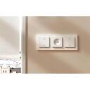 Meross MRS105MA-EU viedtīkls slēdzis, MRS105MAQUA-EU, 2.4 GHz, 55x55 mm, automātiskā kalibrācija, balss kontrole