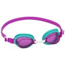 Bestway Плавательные очки AQUA BURST ESSENTIAL 7330784, прозрачные линзы, мягкие рамки, регулируемый носовой мостик, UV защита