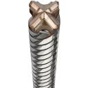 Dewalt Cutter grąžtas DT60830-QZ 28 mm x 570 mm, 4 pjūklai, volframo karbidas, SDS Max, 450 mm darbo ilgis, 1 vnt.