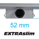 Grīdas noteces traps FALA, 71603, 60 cm, nerūsējošais tērauds AISI 304, WET&DRY funkcija