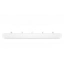 Digitus Kabeļu vadības panelis DN-97601, 483mm, 1U, 5x kabeļu gredzens, tērauds, pelēks