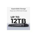 Video ierakstītājs 16 kanālu PoE tīkla ar H.265+ saspie&scaron;anu un 4K atbalstu Melns NVS16 PN-16 Reolink