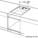 Bosch Induktsioon pliit PIE61ABB5E, 4 p&otilde;letit, 60 cm, must, keraamiline pind, raamita