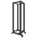 Lanberg Open Rack 42U OR01-6842-B, 600x800mm, 33kg, 600kg, 42 riiulit, must v&auml;rv, ratastega