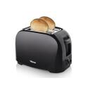 Tristar Toaster BR-1025, 2, plastmass, must, 800 W, 0.7 m, 6 pruunimisastet, automaatne v&auml;ljal&uuml;litus, t&uuml;histamisnupp