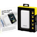 Intenso Power Bank XS20000 20000 mAh, 3.1 A, 5 V, 1x USB-A, 1x USB-C, baltas