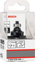 Noapaļo&scaron;anas frēze HM R=6 mm, divpusējā, Rokas frēzēm, malu frēzēm NOAPAĻO&Scaron;ANAS FRĒZE STANDARD FOR WOOD, 2608628340, BOSCH