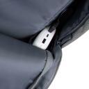 Rivacase Чехол 7562GREY/DARKBLUE, 15.6", 120mm, 635g, 305mm, 460mm, 1 передний карман, USB порт, водоотталкивающая ткань