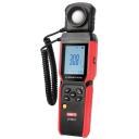 Uni-T valgusm&otilde;&otilde;tur UT381A, 0-400000 lx, Bluetooth, 99 andmekomplekti, CCF, CE, UKCA, RoHS