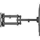 Sbox Kron&scaron;teins PLB-1348-2, 32-70 collu, 75x75-600x400, 45kg, melns, tērauds, plastmasa, noliecams-grozāms