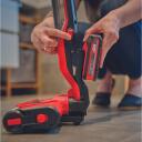 Einhell k&otilde;vade p&otilde;randate puhastaja CLEANEXXO 3437110, 18V, 400ml, 300ml, 450min^-1, reguleeritav alus, pestav