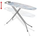 Vileda Bravo Plus dzelzs dēlis 173682, 80-97cm, 380x1200mm, metāla kājas, ergonomisks, locāms, neslīdo&scaron;as kājas