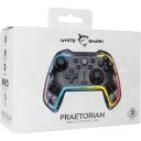 White Shark Spēļu pults PRAETORIAN, 800 mAh, 19 pogas, Bluetooth 5.0, RGB apgaismojums, 10h spēlē&scaron;anas laiks