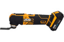 Daudzfunkcionāls instruments JCB JCB-18MT-2XB-E 18 V, 5000-15000 apgr./min, 6 uzgaļi, 2.0 A·h akumulators