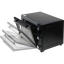 Adler Elektriline ahi AD 6025, 35L, 1500W, Must, Konvektsioonifunktsioon, P&ouml;&ouml;rlev funktsioon, Taimer 60 min