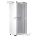 SOMI Networks 19" Brīvi stāvo&scaron;s skapis 42U-80/100NACP, 800kg, Noņemami un bloķējami sānu paneļi, Perforētas metāla durvis