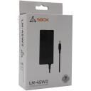 Sbox LN-45W-2 adapteris, 45W, 20V/2,25A, 100V-240V/1,5A, >82%, apaļ&scaron; 4,0x1,7mm, 0-40&deg;C, pārslodzes aizsardzība