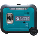 Inverter bensiini/gaasi generaator KS 5500iEG S 220V 5000W KONNER & SOHNEN