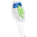 Philips Asendusharjade pead HX6064/87, 4 tk, valged, keskmise pehmusega harjased, BrushSync funktsioon, sinised indikaatorharjased
