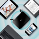 Wi-Fi mar&scaron;rutizatorius AC1200 4G LTE dviejų dažnių su SIM palaikymu Archer MR402 802.11ac 300 Mbps (2.4 GHz) 867 Mbps (5 GHz) 3&times;10/100 LAN 1&times;10/100 LAN WAN Nano SIM 2 nuimamos antenos Juodas TP-Link