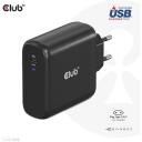 Club3D laadija CAC-1908EU 100W, USB Type-C, PD 3.0, 100-240VAC, 5V/9V/12V/15V &le; 3A, 20V &le; 5A, OCP, OVP, SCP, OTP