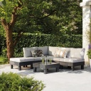 Dārza mēbeļu komplekts Elements Full Set (5 Seater) pelēks/gai&scaron;i pelēks KETER 29212919900