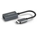 Esperanza PoE adapteris ENA102, 1xRJ-45, 1xUSB-C, 10/100/1000, 1000Mbit/s, Graphite, 1 gab.