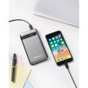 Intenso Power Bank 7332330 10000 mAh, Li-Pol&uuml;meer, USB-C PD, USB-A QC, 2 seadet, LCD ekraan, antriit