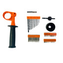 Įrankių rinkinys su elektriniu grąžtu ISMA IS-1059, 750 W, 59 dalys