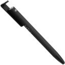 Fixed Ручка с стилусом и подставкой FIXPEN-BK, Алюминий, Черный, Перезаправляемая, Выдвижная, Резиновый наконечник