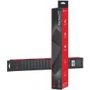 Genesis hiirepad CARBON 500 XL LOGO NPG-1346, 400 x 500 mm, must, tekstiil, kumm