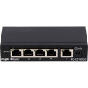 Ruijie Reyee RG-ES105GD 5-Portu Gigabit Nevadāms Tīkla Slēdzis Melns