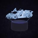 Manta Dekoratīvā lampa SNL64RGB, 5W, 2m, 1 LED, 16 krāsas, tālvadības pults, 3D efekts