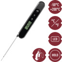 Rankiniu būdu įkraunamas elektroninis virtuvės termometras BROWIN 186010 -50&deg;C iki +200&deg;C, 3.3x2.3x17.8 cm