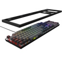 Laidinė mechaninė žaidimų klaviatūra 104 klavi&scaron;ai RGB 18 režimų linijiniai Dream jungikliai magnetinis dangtis ABS metalas Azar Juoda EN LRG GK514B US Lorgar