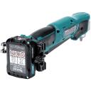 Makita kampinis gręžtuvas DA332DSYJ, 10,8V, 1,3kg, 10mm, LED ap&scaron;vietimas, variklio stabdys, 1-pavarų, akumuliatorinis