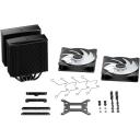 Be Quiet Кулер для процессора Pure Rock Pro 3 LX BK043, 2 вентилятора, 105.1 м&sup3;/ч, 34.8dB(A), 6 тепловых трубок