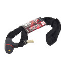 Velosipēda ķēdes slēdzis, 120 cm, cietais tērauds, 2 atslēgas, AW24070, AWTOOLS