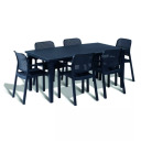 Lauko kėdė Keter Samanna pilka 29199558939 53x58x83cm 2.8kg