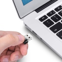 AirNano AC650 Divu joslu WiFi USB adapteris Nano izmēra USB 2.0 Plug and Play Melns Cudy WU650